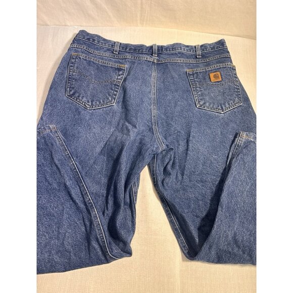 Carhartt Other - NWT Carhartt B17 DST men’s 42 x 34 blue denim jeans relaxed taperer-leg-opening